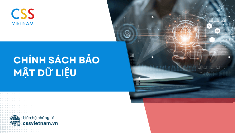 chính sách bảo mật dự liệu